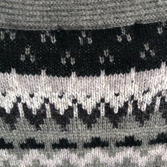 Vintage Esprit Wool mix Patterned Cardigan - Size S - Picture 6 of 7